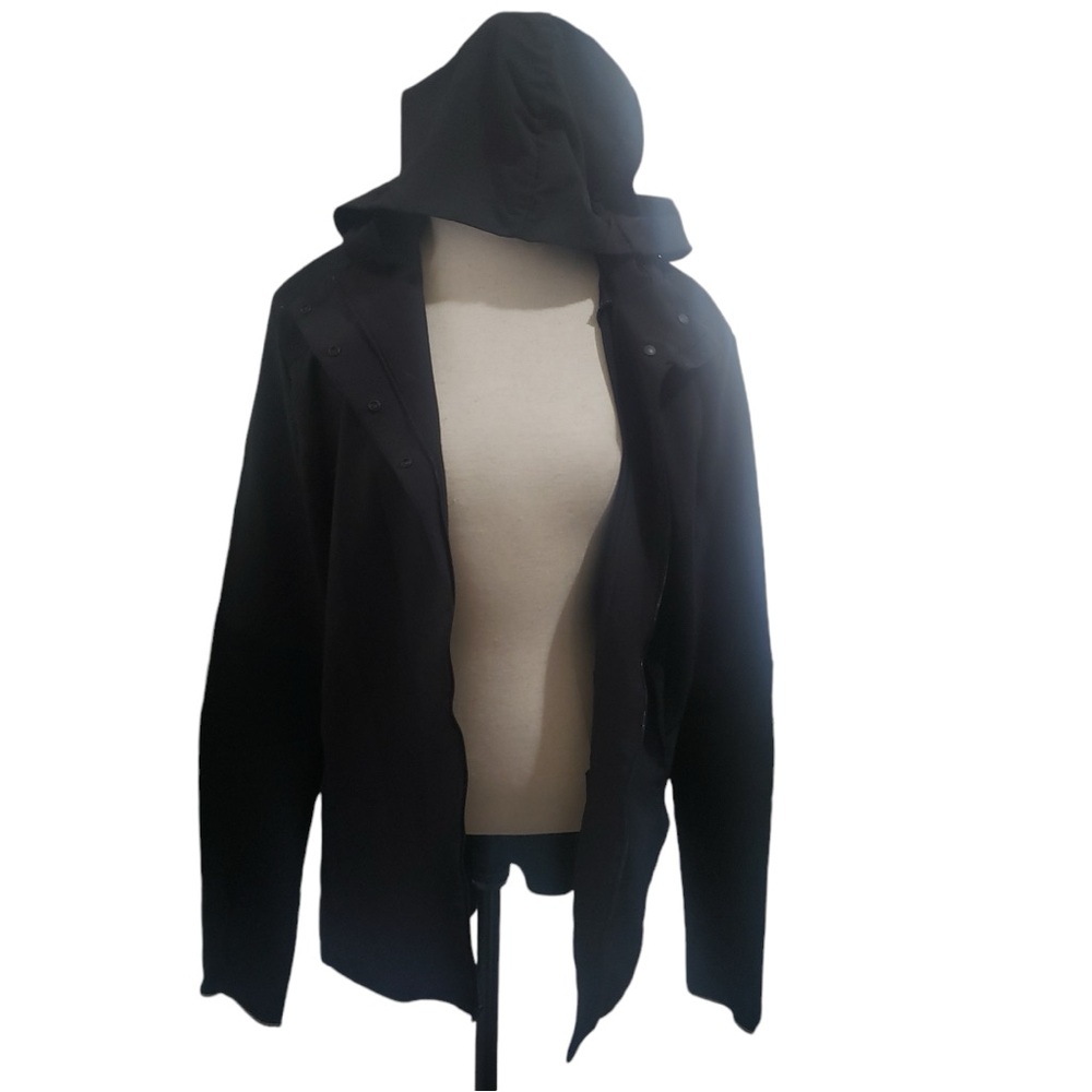 Champion Unisex Black Reflective Hooded Jacket XXL